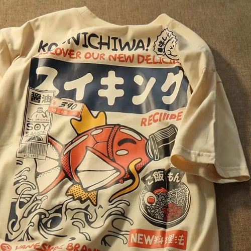 Magikarp Konnichiwa! T-shirt